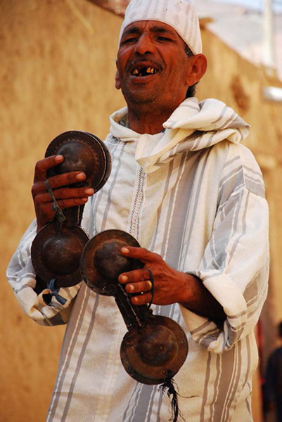 Musiker, Taliouine, Marokko 2008.